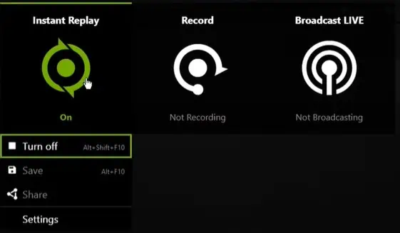 How to Use ShadowPlay to Record Your Games 5 turn-on-instant-replay-settings