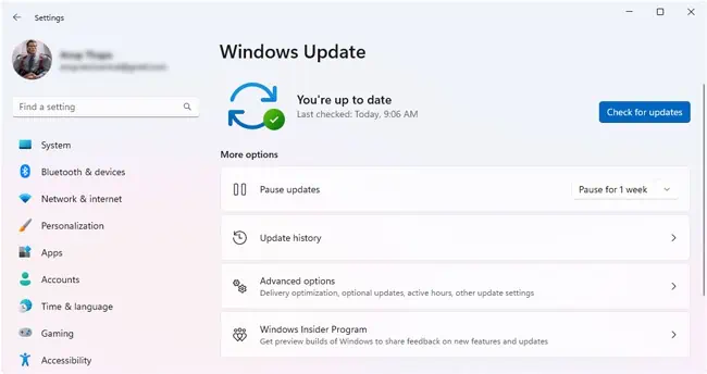Task Manager Not Working? Here’s How to Fix It 7 update-history-check-for-updates