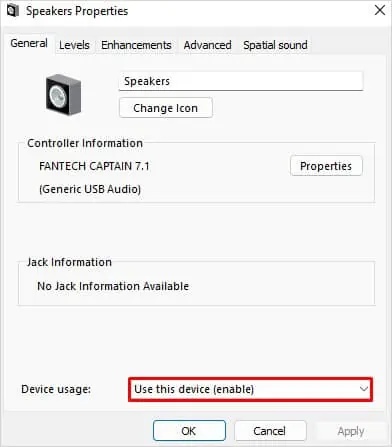 Lenovo Laptop Audio Not Working? Try These 8 Fixes 11 use-this-device-enable