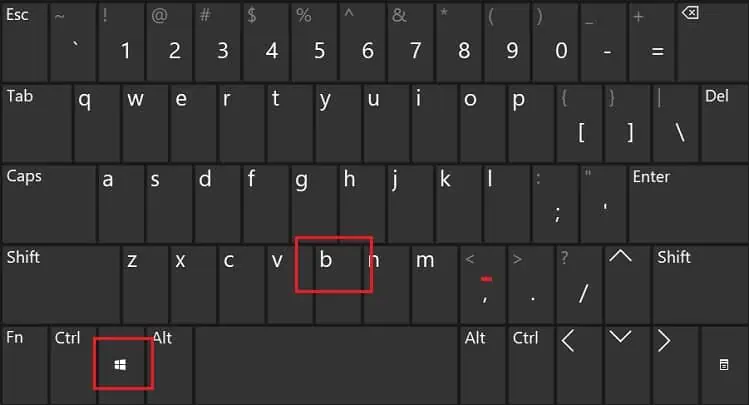 How to Fix HP Caps Lock Blinking (9 Proven ways) 11 windows-b