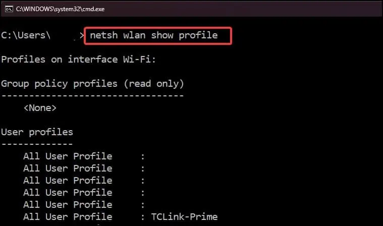 Fix: Incorrect PSK Provided For Network SSID 8 wlan-show-profile