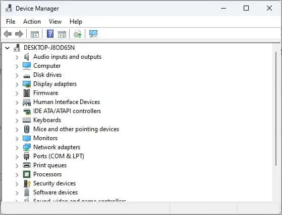 Alienware Power Button Keeps Flashing? Here’s How to Fix it 6 Device-manager-window