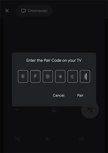 Enter-the-same-code