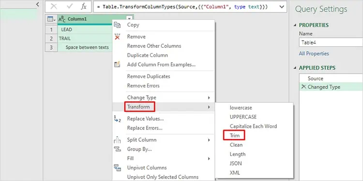 Power-Query-Trim