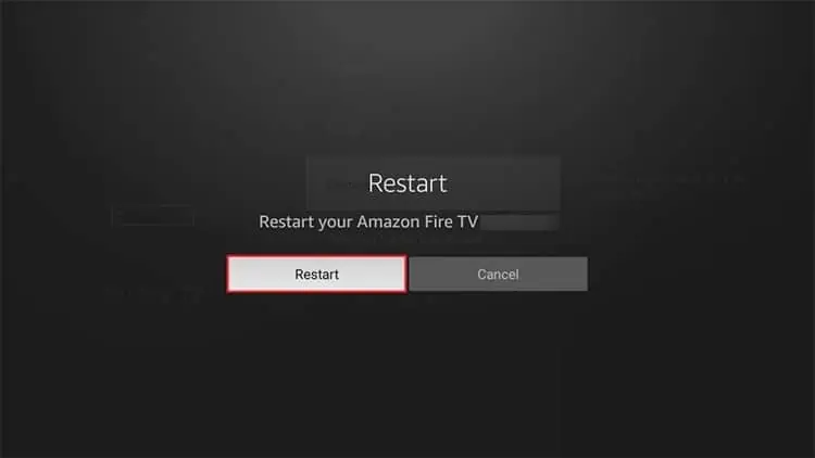 Restart-Firestick