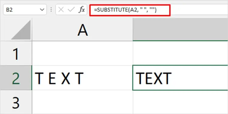 SUBSTITUTE-function