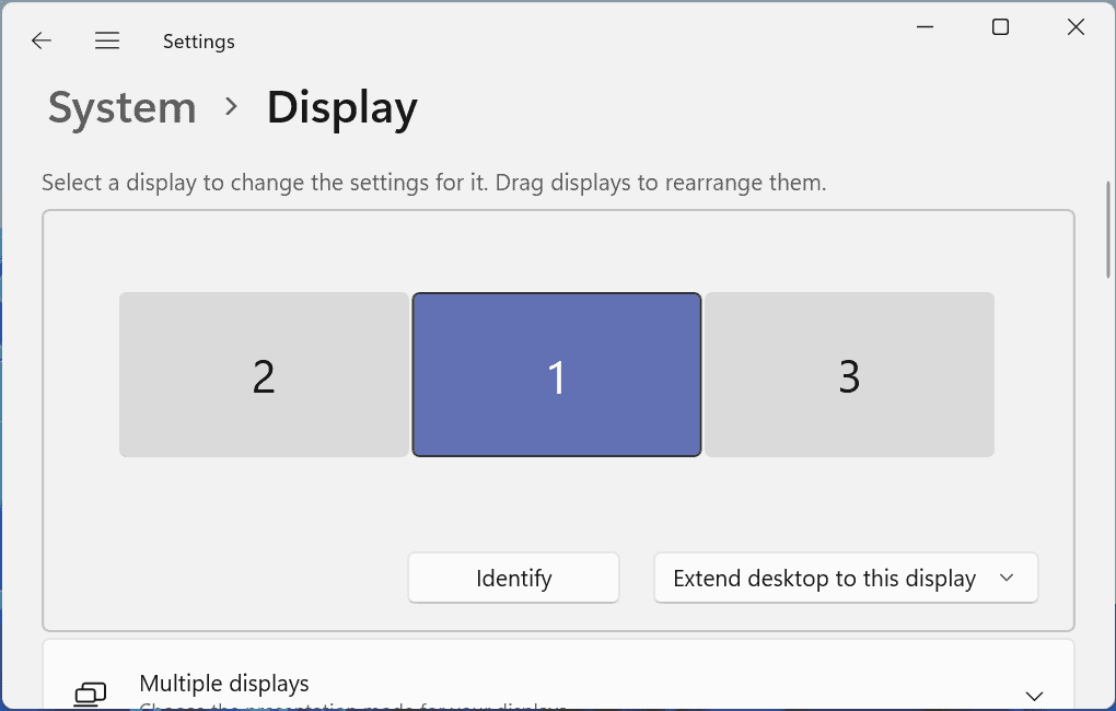 How to Extend Laptop to Two Monitors 5 System-display-settings