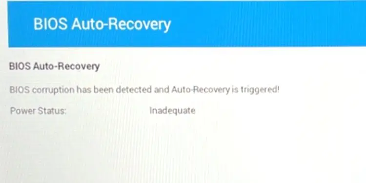 Display Not Working on Laptop? 9 Ways to Fix It 17 bios-auto-recovery