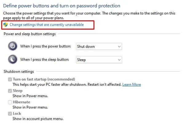 5 Ways to Properly Reboot Your Dell Laptop 4 change-settings-that-are-currently-unavailable-reboot-dell-laptop