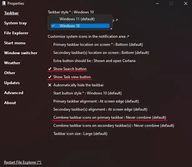 How to Make Windows 11 Look Like Windows 10 5 change-to-windows-10-taskbar
