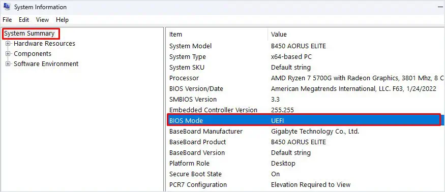How to Enable Secure Boot on MSI Motherboard 7 check-BIOS-mode-secure-boot-on-msi-bios