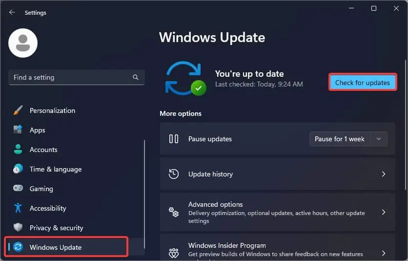 check-for-windows-updates