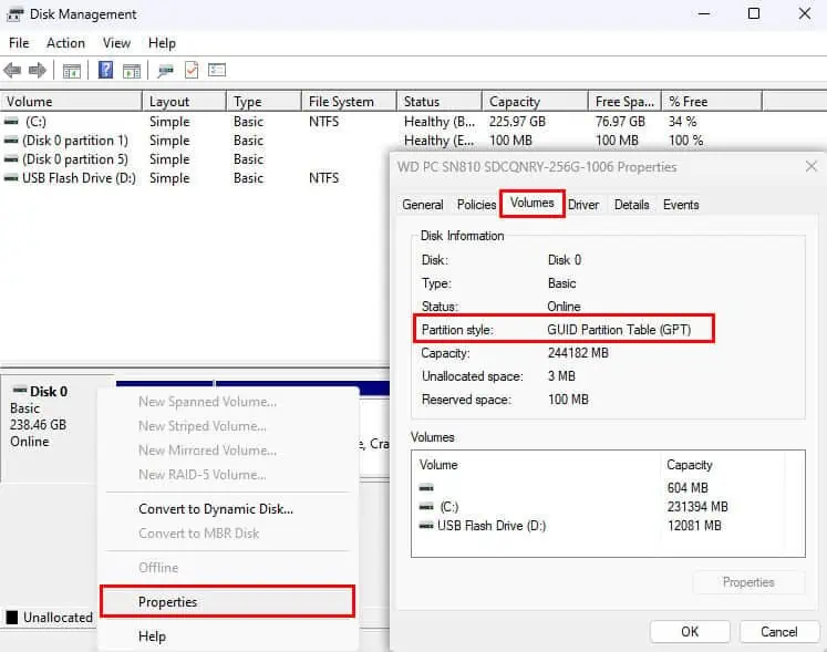 How to Enable Secure Boot on MSI Motherboard 2 check-partition-style-secure-boot-msi-bios