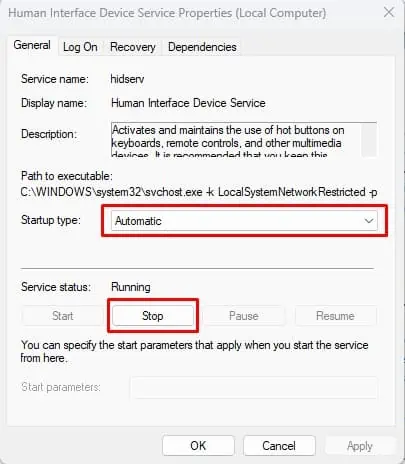 Logitech Keyboard Not Working? Here’s How to Fix It 12 check-startup-type-and-service-status