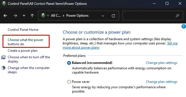 5 Ways to Properly Reboot Your Dell Laptop 3 choose-what-power-buttons-do-reboot-dell-laptop