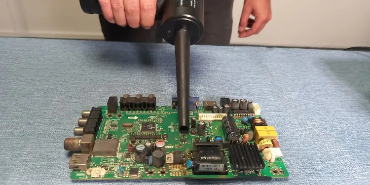 clean-main-board-using-blower-1