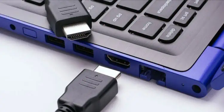 How to Connect Dell Laptop to Monitor? 7 connect-dhmi-port-on-dell-laptop