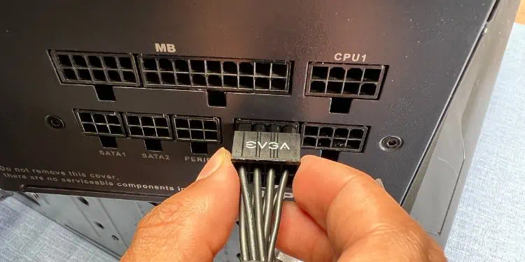 How to Connect GPU to PSU (Step-By-Step Guide) 4 connect-to-the-pcie-port-in-psu
