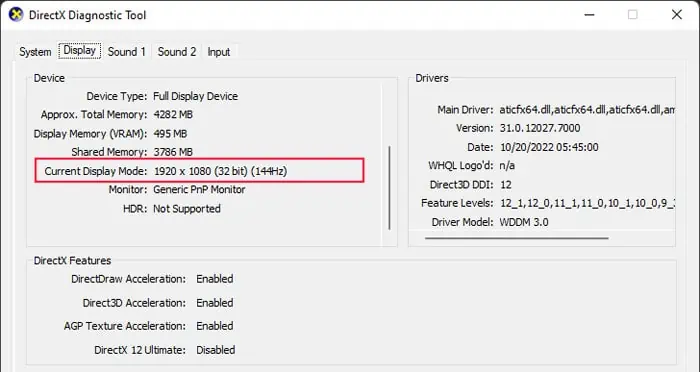 How to Check Monitor's Resolution 5 current-display-mode-resolution-dxdiag