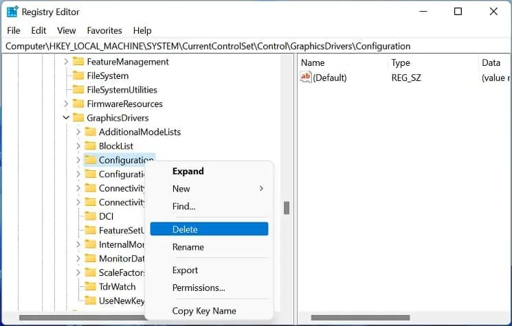 Dual Monitors Not Detected? Try These 8 Fixes 22 delete-configuration