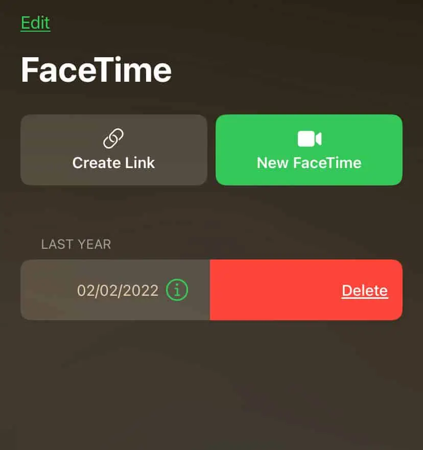 How to Check FaceTime Call History 4 delete-facetime-call