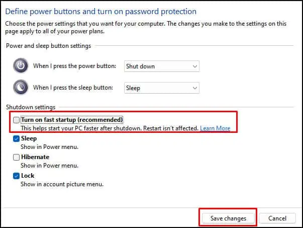 disable-fast-startup-logitech-not-working