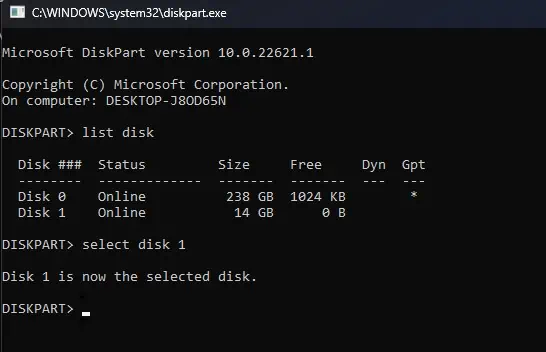 disk-part