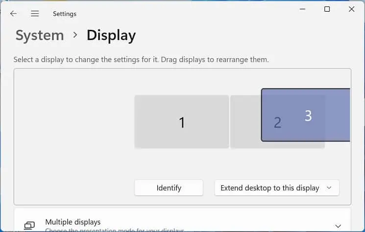 How to Connect Two Monitors to a Laptop (in 5 Steps) 14 drag-and-drop-display