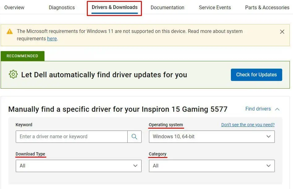 driver-and-download-bios-update-dell