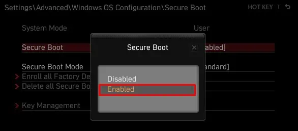 How to Enable Secure Boot on MSI Motherboard 12 enable-secure-bios-in-msi-motherboard