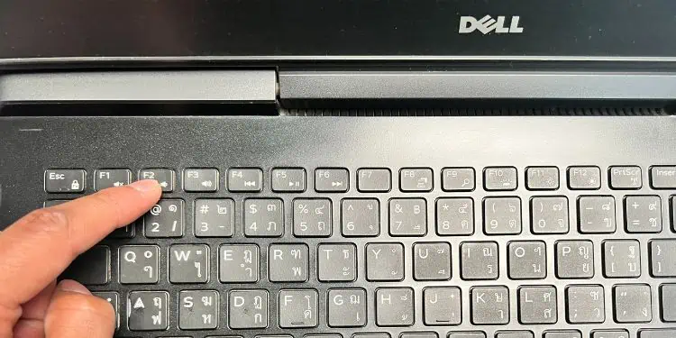 14 Ways to Solve a Black Screen on Your Dell Laptop 7 f2-key-in-dell-laptop