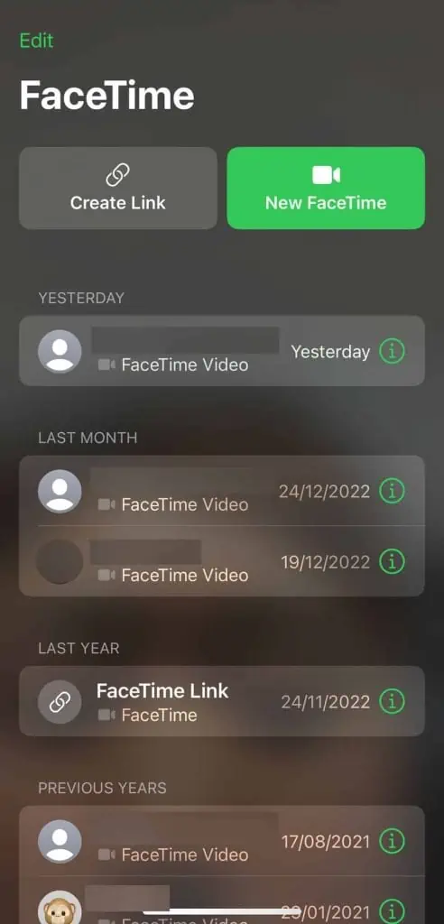 How to Check FaceTime Call History 1 facetime-history-492x1024