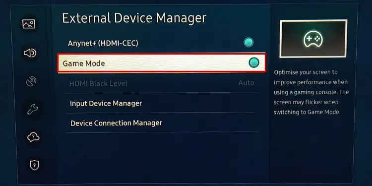 game-mode-on-samsung-tv