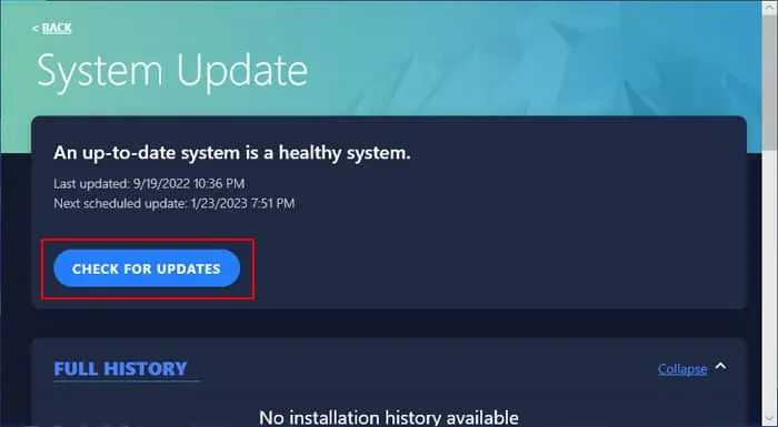 Lenovo Battery Not Charging? Try These Fixes 9 lenovo-vantage-check-for-updates