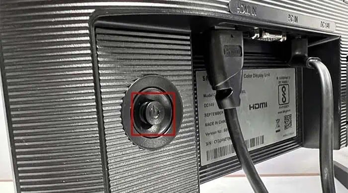 How to Connect Dell Laptop to Monitor? 12 monitor-side-button