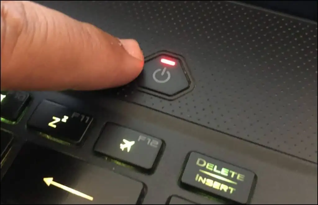 How to Boot ASUS Laptop From USB 3 power-button-asus-laptop-1024x660