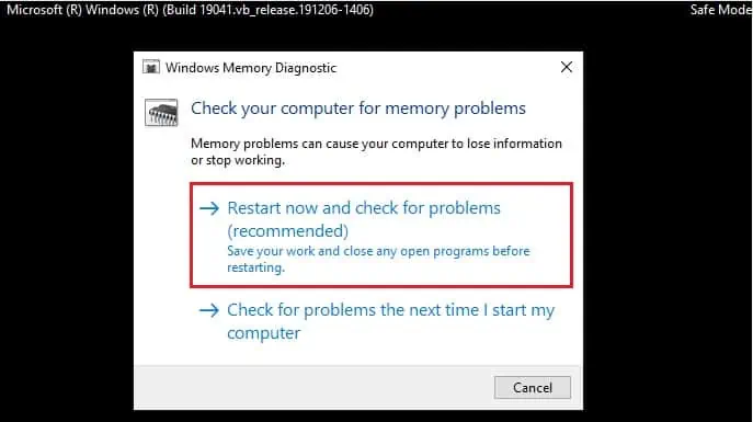 14 Ways to Solve a Black Screen on Your Dell Laptop 28 restart-now-and-check-for-problems