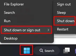 5 Ways to Properly Reboot Your Dell Laptop 7 right-click-on-start-menu-reboot-dell-laptop