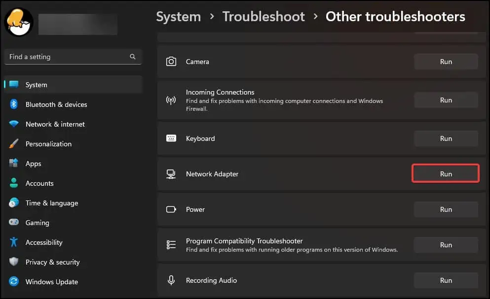 Wi-Fi Not Working on Lenovo? Try Troubleshooting Methods 1 run-network-troubleshoot