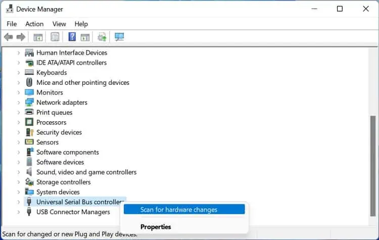 scan-for-hardware-changes-usb-controllers