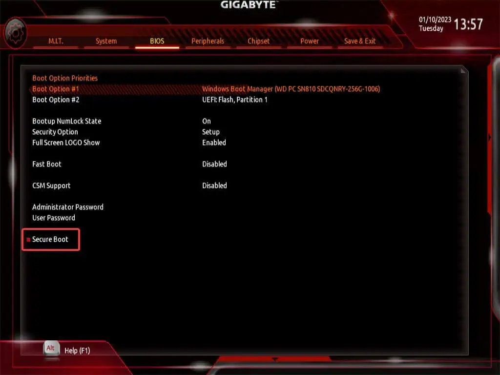 secure-boot-option