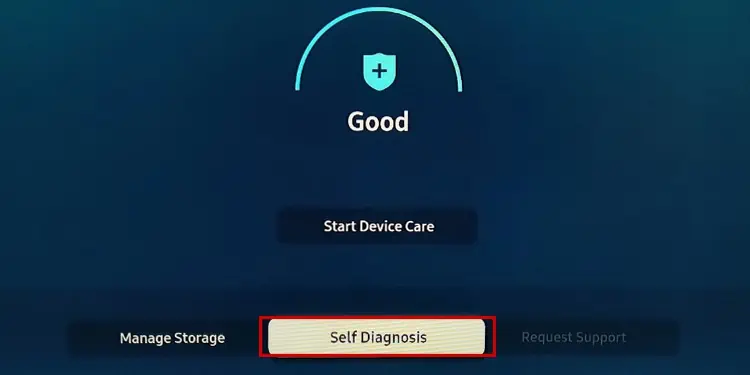 HDMI Not Connecting to TV? 9 Ways to Fix It 8 self-diagnosis-option