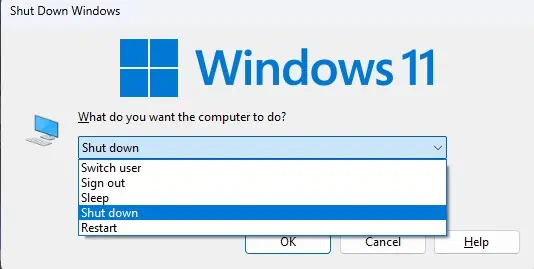 5 Ways to Properly Reboot Your Dell Laptop 12 shutdown-menu-dell-laptop
