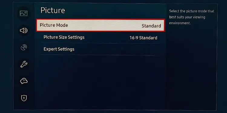 standard-picture-mode