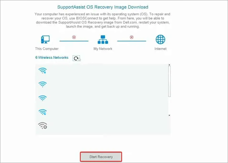 Alienware Power Button Keeps Flashing? Here’s How to Fix it 12 start-recovery