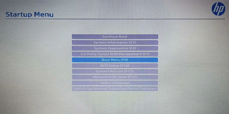 What Is the Boot Menu Key for HP Laptop? 2 startup-boot-menu-hp-laptop