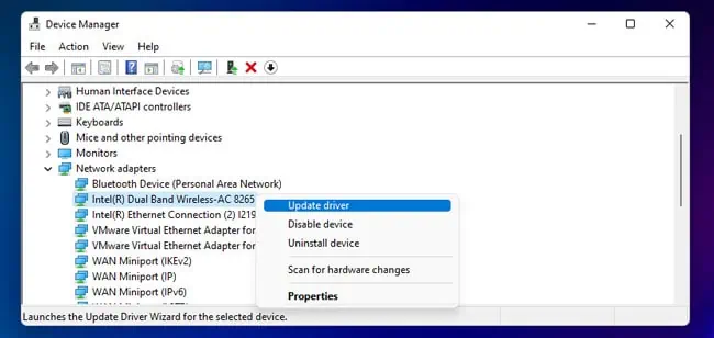 update-intel-wireless-adapter-driver