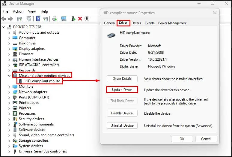 update-logitech-mouse-driver
