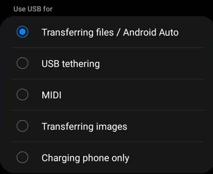 usb-settings-on-android-phone