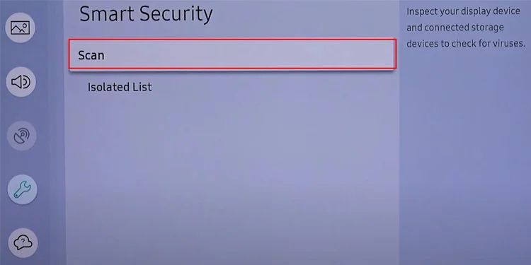 Can Your Smart TV Have Virus? How to Scan and Remove It 6 virus-scan-option